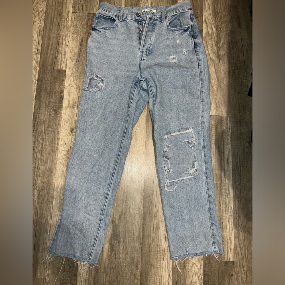 Light wash high rise PacSun jeans